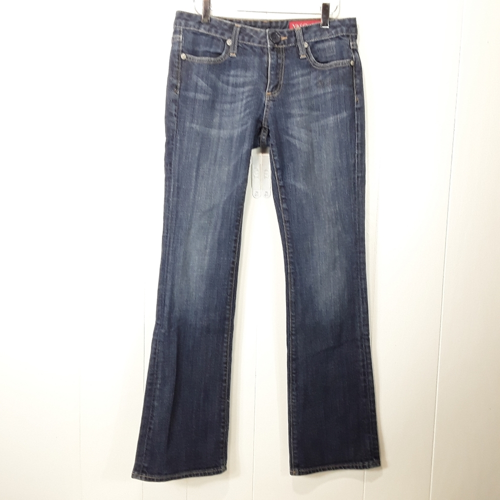 Yaso button fly flare jeans size 27